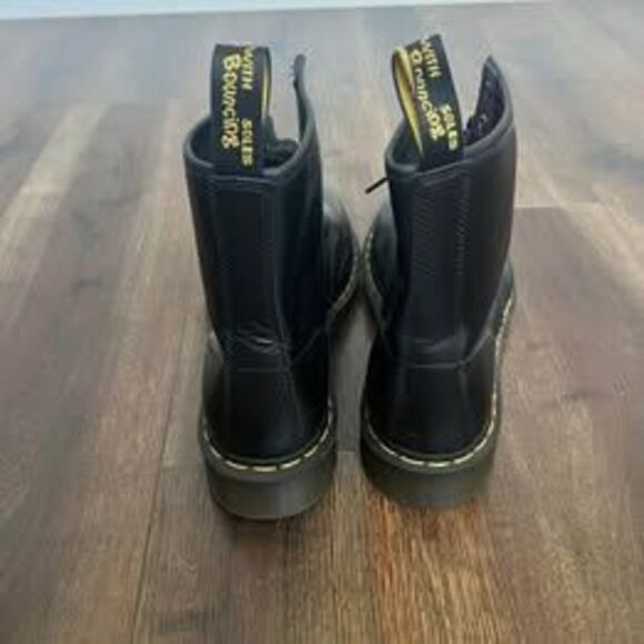 Dr. Martens Black Leather Boots - Picture 3 of 10